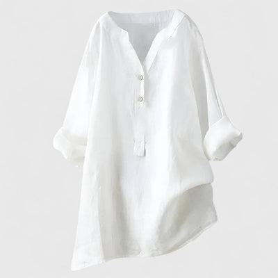 Larienne | Elegant Button-Front Shirt